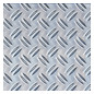 Strukturblech Riffel 600x1000x2,5 mm, Aluminium, natur GAH 466770