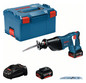 Cordless reciprocating saw GSA 18 V-LI 2x5.0 L-B Bosch 0.601.64J.00B