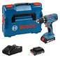 GSR 18V-21 cordless drill driver 2x2.0 Ah in L-Boxx Bosch 0.601.9H1.008