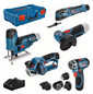 Werkzeug-Set 12V 5-tlg. GSR,GOP,GHO,GWS,GST, 3xGBA GAL, XL-BOXX Bosch 0.615.A00.17D