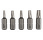 Schrauberbit-Set Extra-Hart 5-tlg, T10 T15 T20 T25 T30, 25 mm Bosch 2.607.001.768