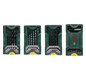 Boor- en schroefbitset 3+1 Mini-X-Line Boren voor metaal, steen, hout Bosch 2.607.017.071