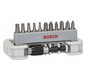 Schrauberbit-Set Extra-Hart 11-tlg, PH, PZ, T, 25 mm, Bithalter Bosch 2.608.522.129