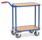Handle roller 2 shelves 600 x 450 mm Wooden shelf, Fetra KF 33