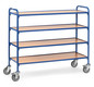 Side trolley with shelves Loading area 1250 x 470 mm Fetra 32950