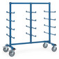 Tragarmwagen 24 Arme mit Absicherung 1200 x 800 mm max. 500 kg, TPE-Bereift, Fetra 4624AS