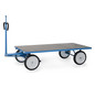 Handpritschenwagen mit Zugöse Ladefläche 2000x1000x490 mm blau 1250 kg Vollg. Bereift Fetra 6406VZ