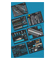 Assortiment gereedschap Hazet 0-2500-163/242