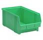 Sichtbox Industriequalität Polystyrol PS Gr.4 grün, BxTxH 200x336/300x150 mm Hünersdorff