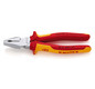 Power combination pliers VDE 200 mm, chrome-plated, MK handle Knipex 02 06 200