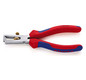 Draadstripper met openingsveer 160 mm, verchroomd, MK-handgreep Knipex 11 05 160