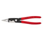 Electrical installation pliers 200 mm, polished, atrametised Knipex 13 81 200