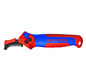 Abmantelungsmesser mit Gleitschuh und Ratschenfunktion Knipex 16 50 145 SB