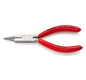 Round nose pliers with cutting edge 130 mm, chrome-plated Knipex 19 03 130
