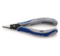 Elektronikzange flach 130 mm, Kopf poliert, MK-Griff Knipex 34 42 130