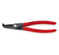 Borgveertang 90° binnenring 210 mm, Ø 40-100 mm, gebogen, grijs Knipex 48 21 J31