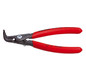 Circlip pliers 90° outer ring 130 mm, Ø 3-10 mm, grey, curved Knipex 49 41 A01