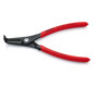 Circlip pliers 90° outer ring 210 mm, Ø 40-100 mm, grey Knipex 49 41 A31