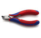 Electronic front cutter 90° 120 mm, polished head, MK handle Knipex 62 12 120