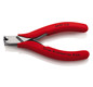 Electronic front cutter 90° 115 mm, polished head Knipex 64 01 115