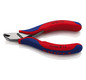 Electronic diagonal cutter 27° 115 mm, polished head, MK handle Knipex 64 52 115