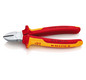 Diagonal cutters VDE 180 mm, chrome-plated, MK handle Knipex 70 06 180