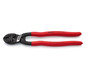Compact bolt cutters 250 mm, atramentised, plastic handle Knipex 71 31 250