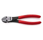 TwinForce elektrische zijkniptang 180 mm, geatramenteerd, gepolijst Knipex 73 71 180