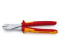Power side cutter VDE 250 mm, chrome-plated, MK handle Knipex 74 06 250