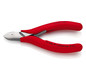 Electronic side cutter facet 115 mm, polished head, with spring Knipex 77 01 115