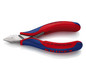 Elektronikseitenschneider kl. Facette 115 mm spiegelpoliert, flach, MK-Griff Knipex 77 52 115