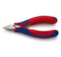 Elektronikseitenschneider kl. Facette 115 mm spiegelpoliert spitz,, MK-Griff Knipex 77 72 115