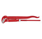 Eckrohrzange S-Maul 420 mm, 1 1/2", rot pulverbeschichtet Knipex 83 30 015