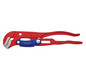 Pijpsleutel S-klauw met snelverstelling 330 mm, 1", rood gepoedercoat Knipex 83 60 010