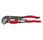 Pijpsleutel S-klauw met snelverstelling 330 mm, 1", rood/grijs met poedercoating Knipex 83 61 010