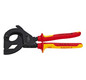 Kabelschaar 315 mm, zwart, gepolijste kop, MK steel Knipex 95 36 315