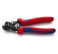 Wire rope cutter for tyre cord 160 mm, burnished, with MK handle Knipex 95 62 160 TC