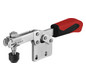 Horizontal clamp Size 0, galvanised, holding arm open vertical base, AMF 6832