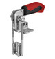 Verschlussspanner, Edelstahl Gr.3, 3,2 kN, vertikal mit Gegenhalter, AMF 6848VNI