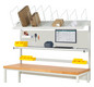 Aufbaugestell Komplettset 03 BxTxH 2000x650x1130 mm lichtgrau RAL7035 Rau