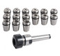 Spannzangenfutterset MK2/M10/ER25 15 SPZ / Ø 1,5 - 16 mm Optimum