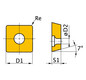 Ersatzwendeplatten SNMG 090304 5er Satz Optimum