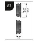 Biegerollen Typ E3 für SBM 140 Metallkraft 3880133