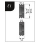 Buigrollen type E1 voor SBM 250-25E Metallkraft 3880711
