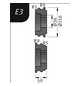 Biegerollen Typ E3 für SBM 300-40 E Metallkraft 3880723