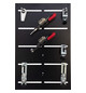 Spannsystem für Lochraster Ø 20 mm Set 1 Unicraft