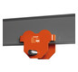 Rollend chassis 2 ton, voor balkbreedte 66 tot 220 mm Unicraft