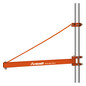 Wand zwenkarm voor elektrische staaldraadtakels van de MES-serie Unicraft WSA 600-750-2