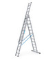 Mehrzweckleiter 3x12 Sprossen Leiterlänge max 8,3m, Arbeitshöhe 9m Zarges Skymaster DX